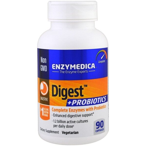 Enzymedica, Digest + Probiotics - 90 caps