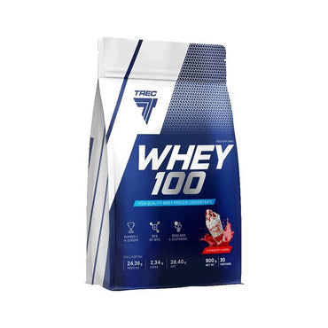 Trec Nutrition, Whey 100 (Bag), Peanut Butter - 900g