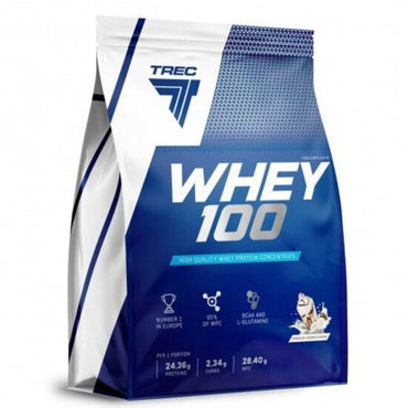 Trec Nutrition, whey 100 (saco), chocolate coco - 2275g
