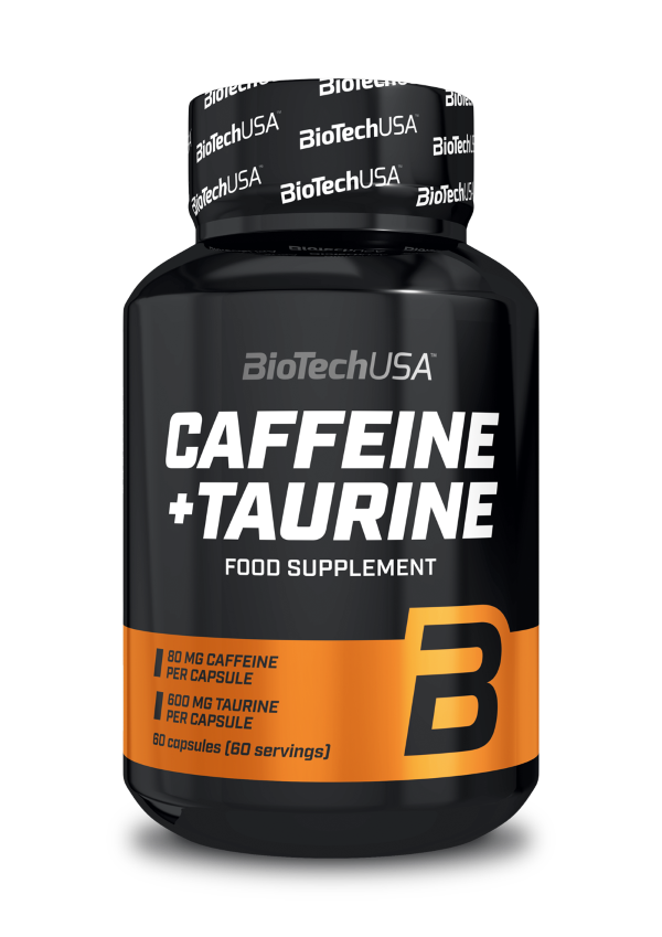 BioTechUSA, Caffeine & Taurine - 60 caps