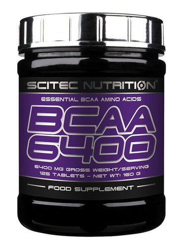 SciTec, BCAA 6400 - 125 tablets