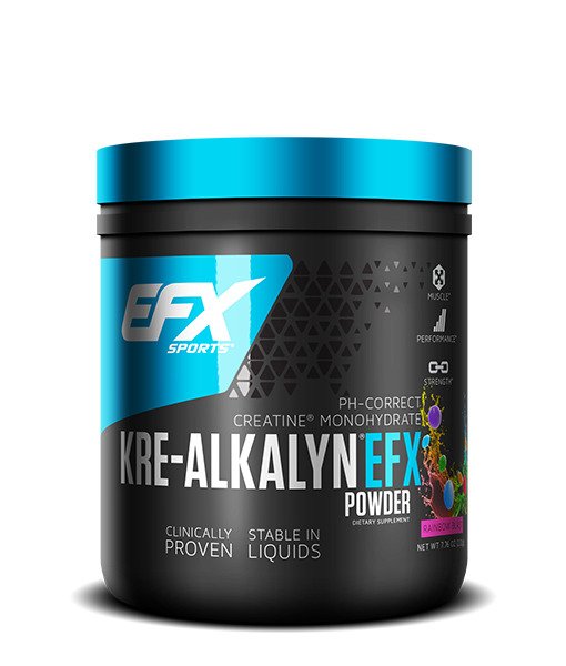 EFX Sports, Kre-Alkalyn EFX Powder, Rainbow Blast - 220g