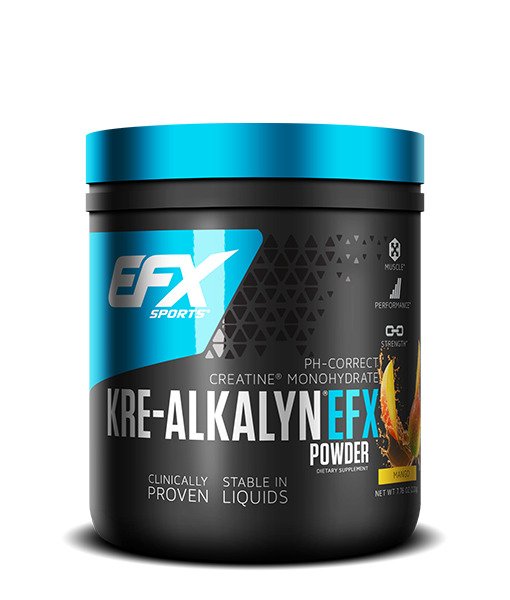 EFX Sports, Kre-Alkalyn EFX Powder, Mango - 220g