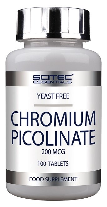SciTec, Chromium Picolinate, 200mcg (EAN 728633102525) - 100 tablets