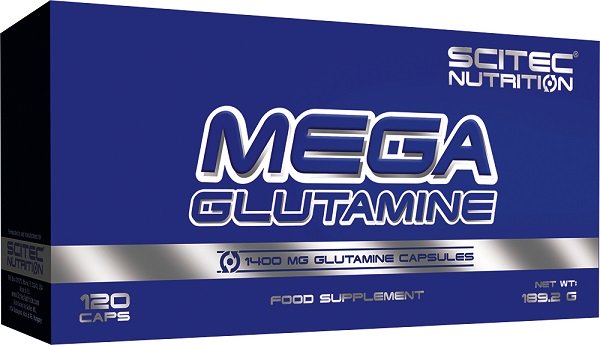 SciTec, Mega Glutamine - 120 caps