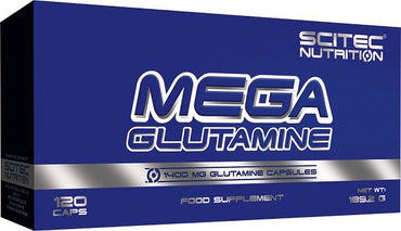 SciTec, Mega Glutamine - 120 caps