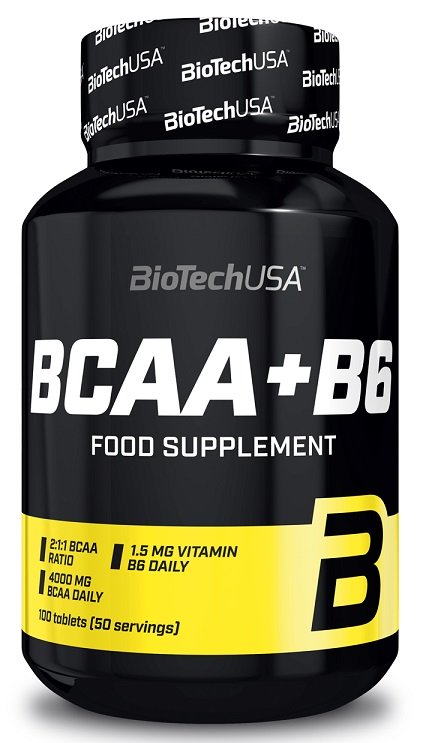 BioTechUSA, BCAA + B6 - 100 tablets