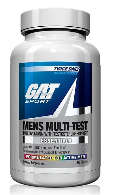 GAT, Men's Multi+Test - 60 tablets