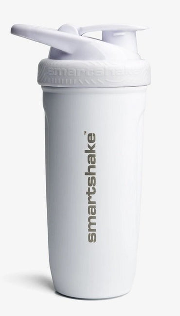 SmartShake, Reforce Edelstahl, Weiß – 900 ml.