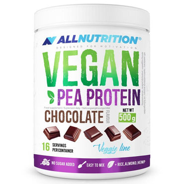 Allnutrition, Vegan Pea Protein, Chocolate - 500g