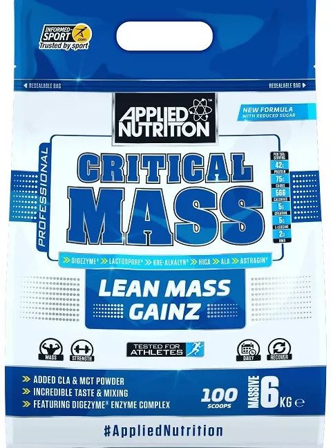 Applied Nutrition, Critical Mass - Professional, White Chocolate &  Raspberry - 6000g