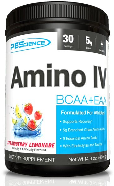 PEScience, Amino IV, Strawberry Lemonade - 405g