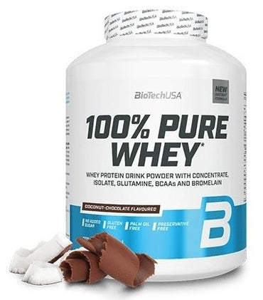 BioTechUSA, 100% Pure Whey, Coconut-Chocolate - 2270g