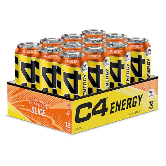 Cellucor, C4 Explosive Energy Drink, Orange Slice - 12 x 500 ml.