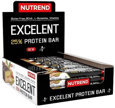 Nutrend, Excelent 25% Protein Bar, Peanut Butter - 18 x 85g