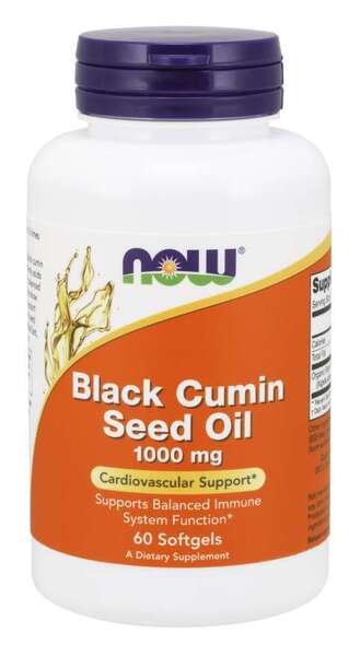 NOW Foods, Black Cumin Seed Oil - 60 softgels