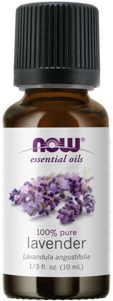 NOW Foods, Essential Oil, Lavender Oil 100% Pure - 10 ml.