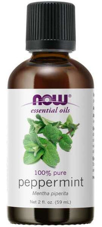 NOW Foods, Essential Oil, Peppermint Oil - 59 ml.