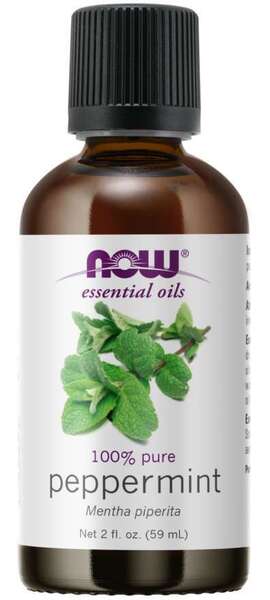 NOW Foods, Essential Oil, Peppermint Oil - 59 ml.