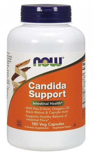 NOW Foods, Candida Support - 180 vcaps