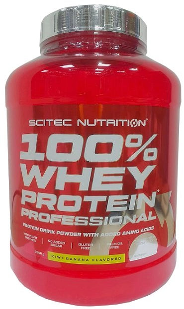 SciTec, 100% Whey Protein Professional, Kiwi-Banana - 2350g