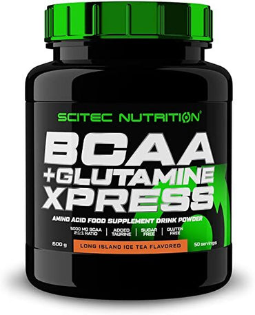 SciTec, BCAA + Glutamine XPress, Long Island Ice Tea - 600g