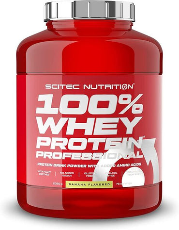 SciTec, 100% Whey Protein Professional, Banana - 2350g