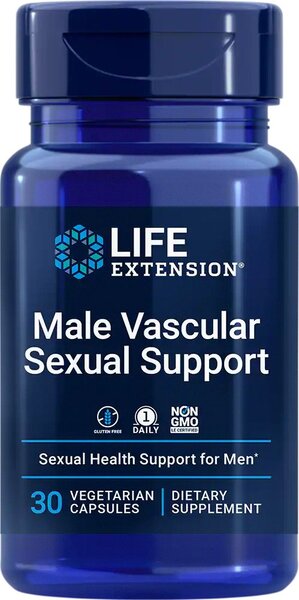 Life Extension, Male Vascular Sexual Support - 30 vcaps