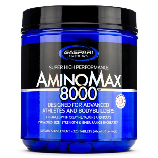 Gaspari Nutrition, AminoMax 8000 - 325 tablets