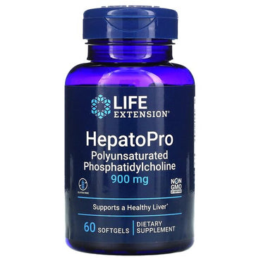 Life Extension, HepatoPro Polyunsaturated Phosphatidylcholine, 900mg - 60 softgels