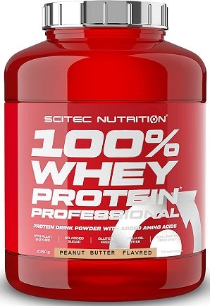 SciTec, 100% Whey Protein Professional, Peanut Butter - 2350g
