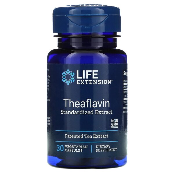 Life Extension, Theaflavin Standardized Extract - 30 vcaps