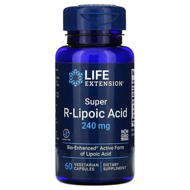 Life Extension, Super R-Lipoic Acid, 240mg - 60 vcaps
