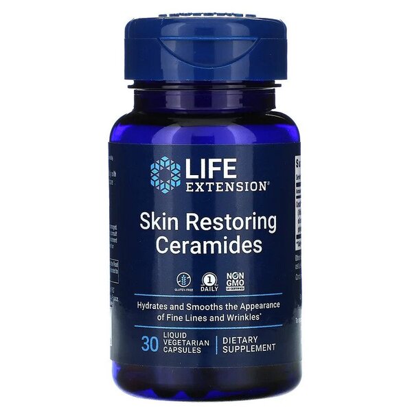 Life Extension, Skin Restoring Ceramides - 30 liquid vcaps