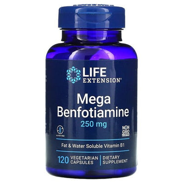 Life Extension, Mega Benfotiamine, 250mg - 120 vcaps