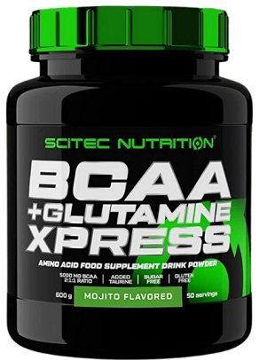 SciTec, BCAA + Glutamine XPress, Mojito - 600g