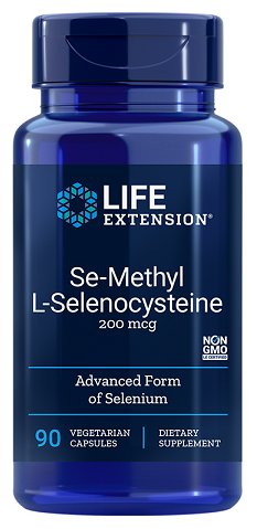 Life Extension, Se-Methyl L-Selenocysteine, 200mcg - 90 vcaps
