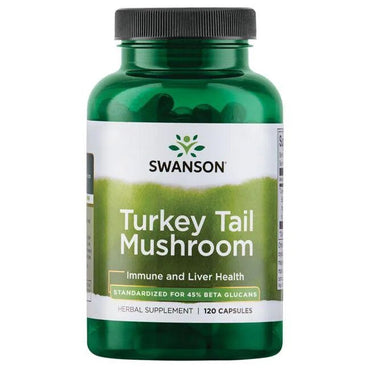 Swanson, Turkey Tail Mushroom - 120 caps