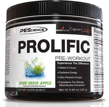 PEScience, Prolific, Sour Green Apple - 280g