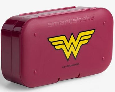 SmartShake, Pill Box Organizer, 2-pack - DC Wonderwoman