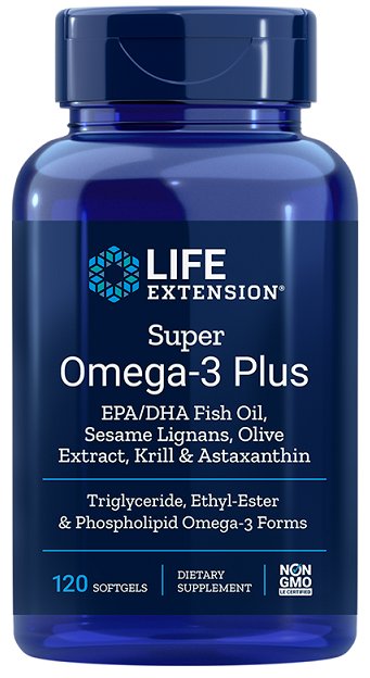 Life Extension, Super Omega-3 Plus - 120 softgels