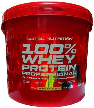 SciTec, 100% Whey Protein Professional, Strawberry - 5000g