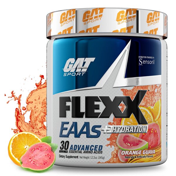 GAT, Flexx EAAs + Hydration, Orange Guava - 345g