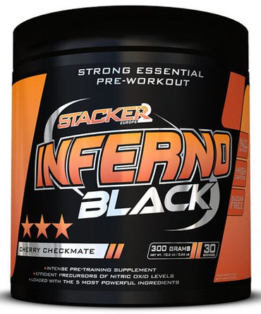 Stacker2 Europa, Inferno Black, Cherry Checkmate – 300 g