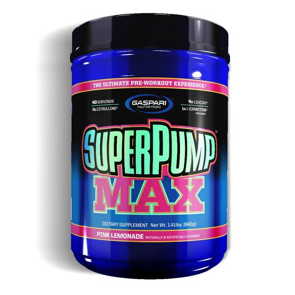 Gaspari Nutrition, SuperPump MAX, Pink Lemonade - 640g