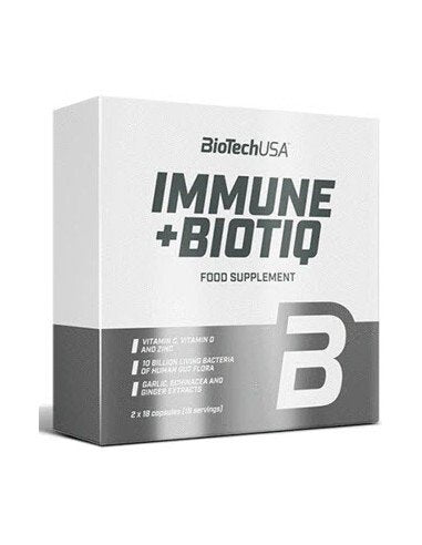 BioTechUSA, Immune + Biotiq - 36 capsules