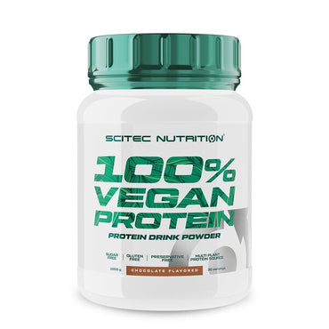 SciTec, 100% Vegan Protein, Chocolate - 1000g