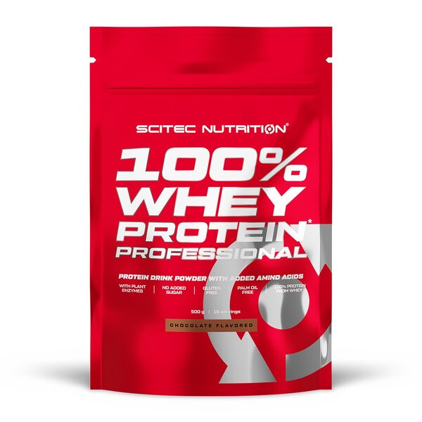 SciTec, 100% Whey Protein Professional, Chocolate - 500g