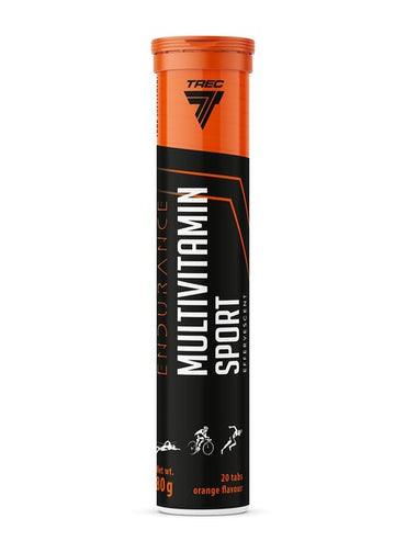 Trec Nutrition, Endurance Multivitamin Sport Effervescent, Orange - 20 tabs
