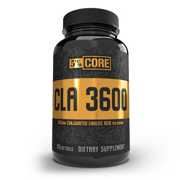5% Nutrition, CLA 3600 - Core Series - 90 mjukgeler